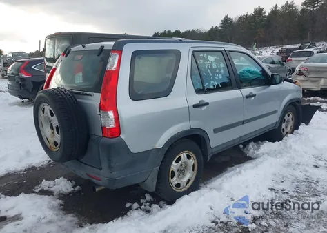 2005 Honda Cr-V Lx из США, поврежденный, VIN SHSRD78595U306779